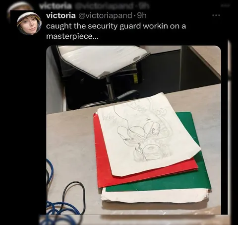 Security Guard's Masterpiece