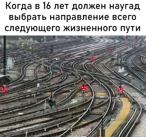 Выбор жизненного пути в 16 лет