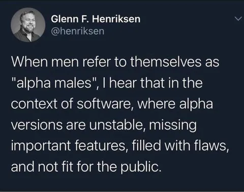 Alpha Males Are Unstable