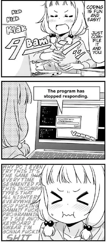 Coding Is Fun Until Compilation
