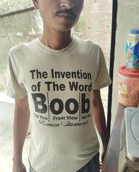 The Invention of the Word Boob