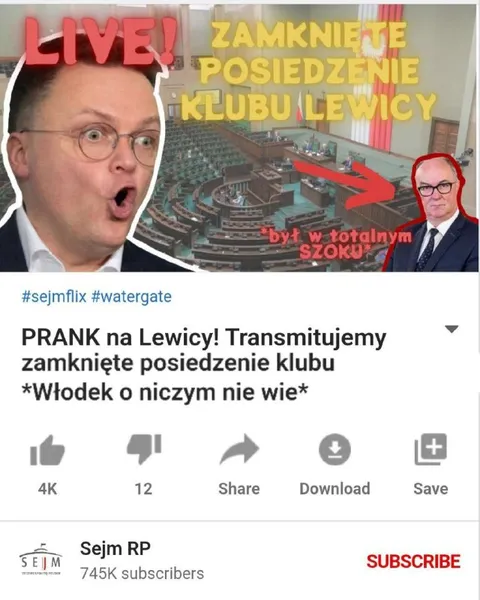 Zamknięte posiedzenie klubu Lewicy