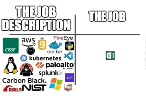 Job Description vs The Job
