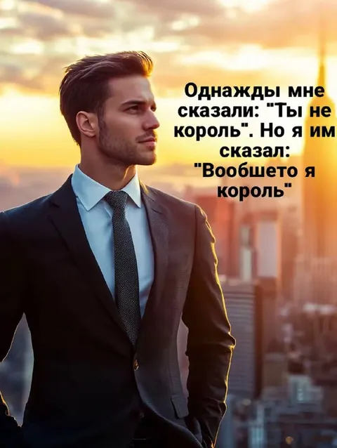 Вообще-то я король
