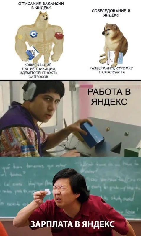 Работа в Яндексе