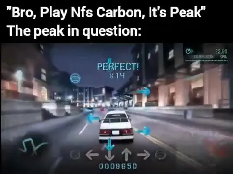 NFS Carbon Is Peak
