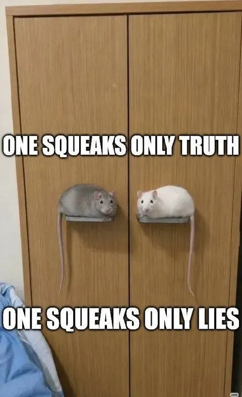 One Squeaks Only Truth