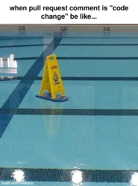 Code Change Wet Floor
