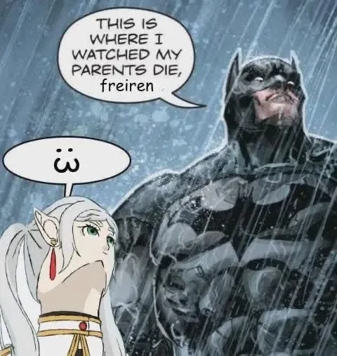 Batman Shows Frieren Where Parents Died