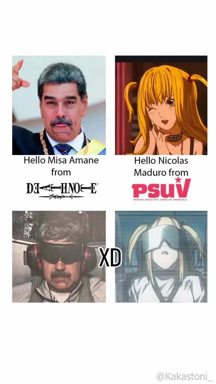 Maduro Meets Death Note