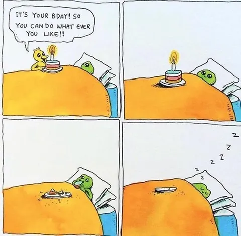 Birthday Cake Sleepover