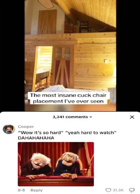 Insane Chair Placement