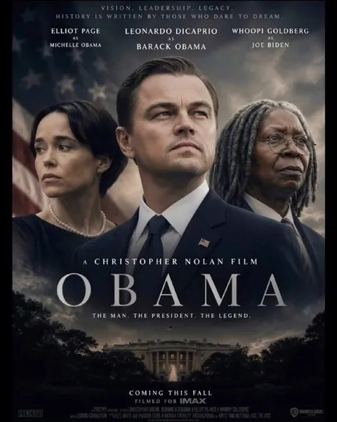 Obama Christopher Nolan Movie Poster