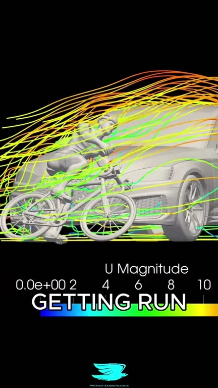 Bicycle Fighting Car Drag