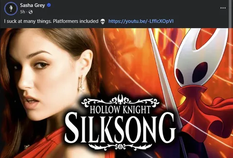 Sasha Grey Sucks at Platformers