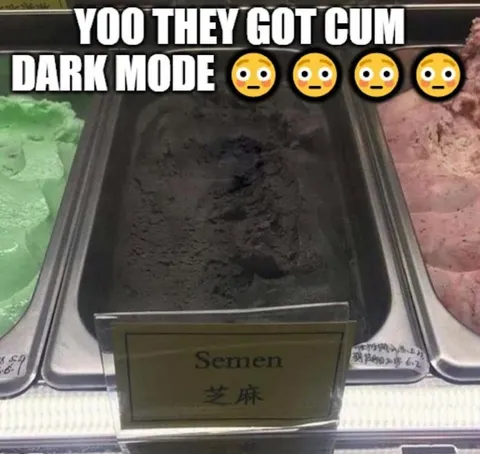 Dark Mode Semen