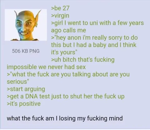 DNA Test Proves Impossible Paternity