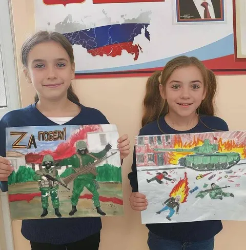 Детские рисунки о войне