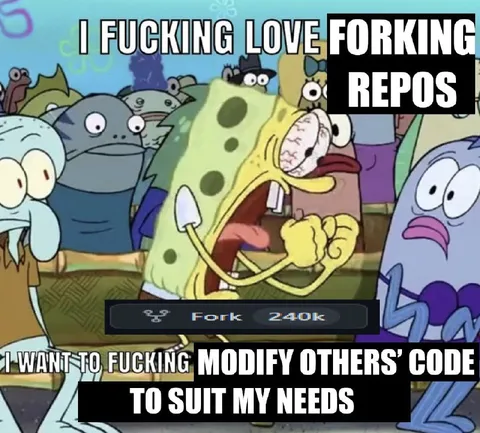 I Fucking Love Forking Repos