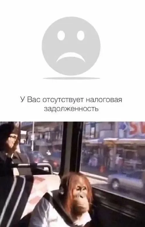 У вас отсутствует налоговая задолженность