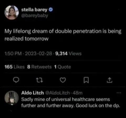 Double Penetration Healthcare Joke