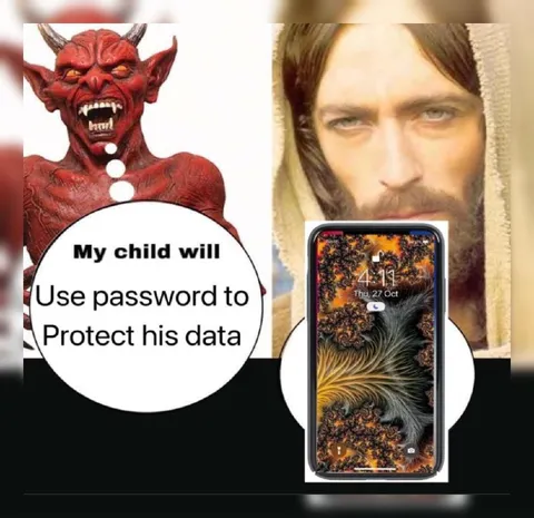 Demon Protects His Child's Data