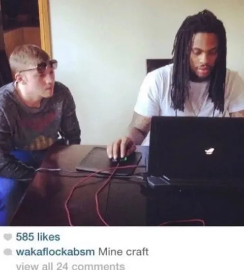 Waka Flocka Plays Minecraft