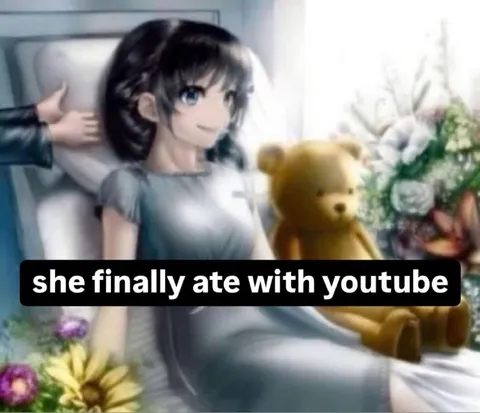 She Finally Ate With YouTube