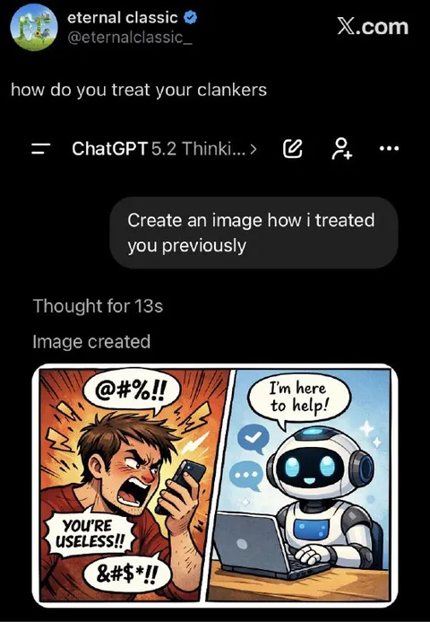 How Do You Treat Your Clankers