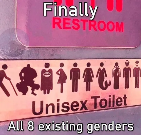 All Eight Genders Restroom