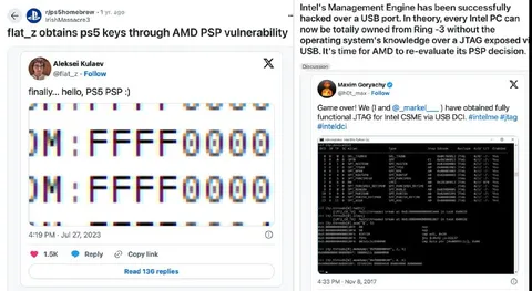 PS5 keys through AMD vulnerability