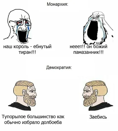 Монархия против демократии