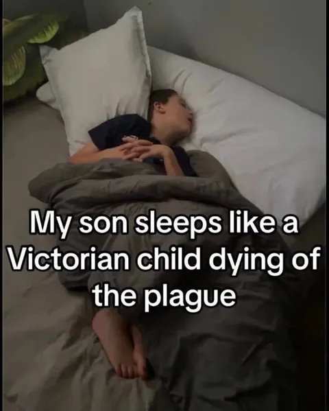 Victorian Child Sleeping Pose