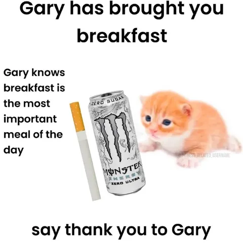 Gary Brings Breakfast