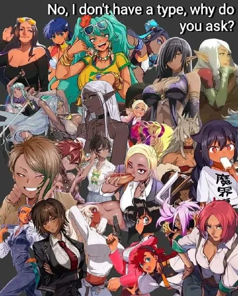 No Type, Just Anime Girls