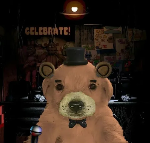 Freddy Fazbear Celebrates