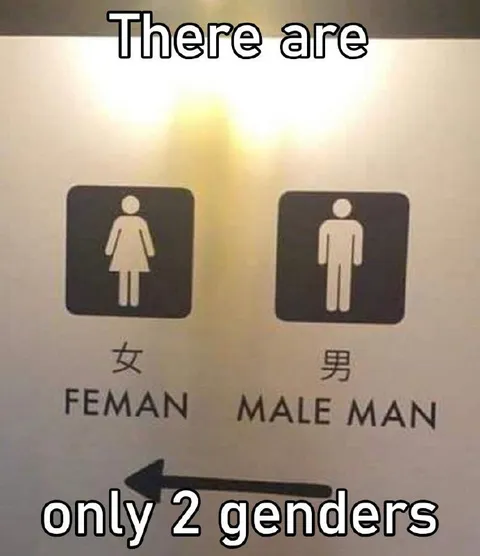 Only Two Genders Sign