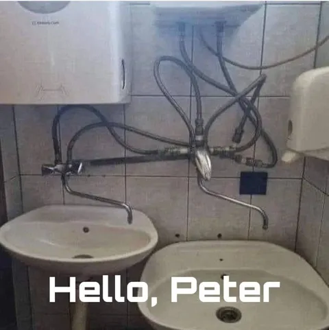 Hello Peter Plumbing Disaster