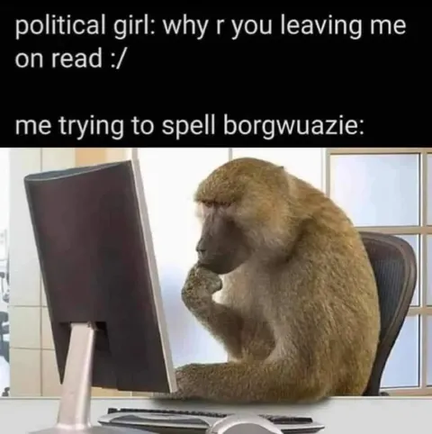 Trying to Spell Bourgeoisie