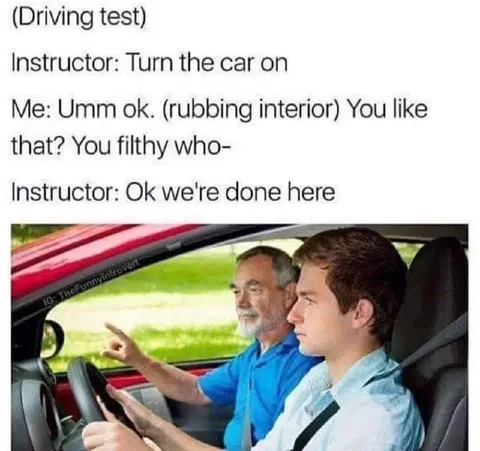Driving Test Goes Wrong