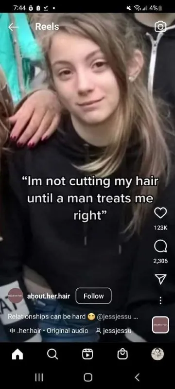 Not Cutting My Hair