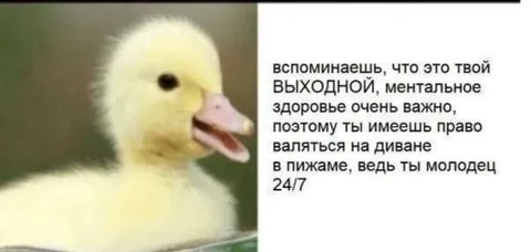 Выходной и ментальное здоровье