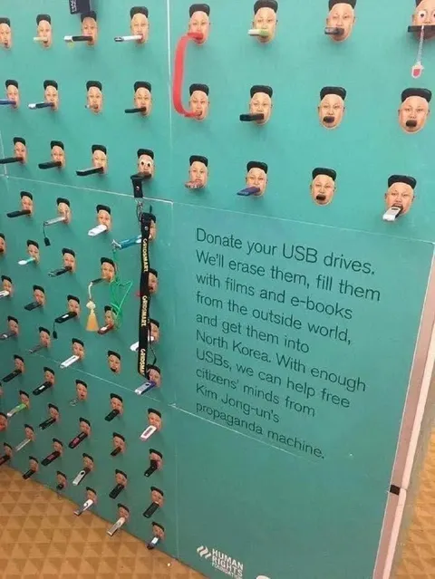 Donate USB Drives to North Korea