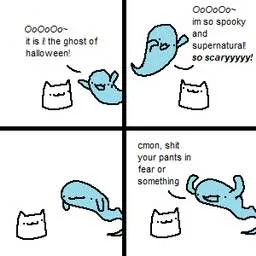 Ghost of Halloween Gets Mocked