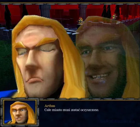 Arthas oczyszcza całe miasto