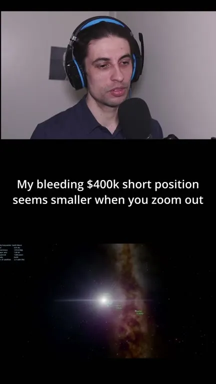 My $400k Short Position Zooms Out