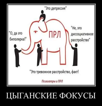 Цыганские фокусы у психиатров