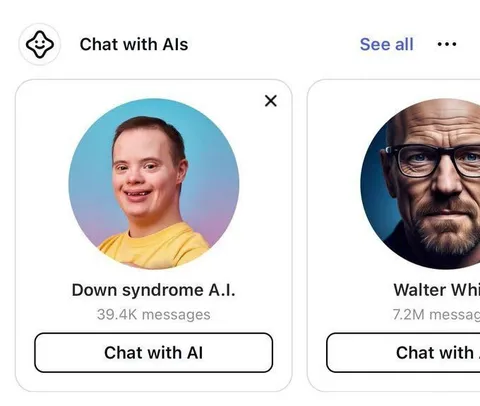 Down Syndrome AI vs Walter White
