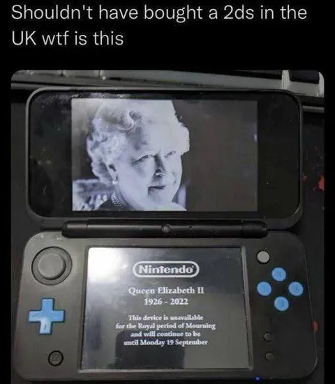 Nintendo 3DS Mourning Notice