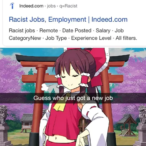 Racist Jobs New Job